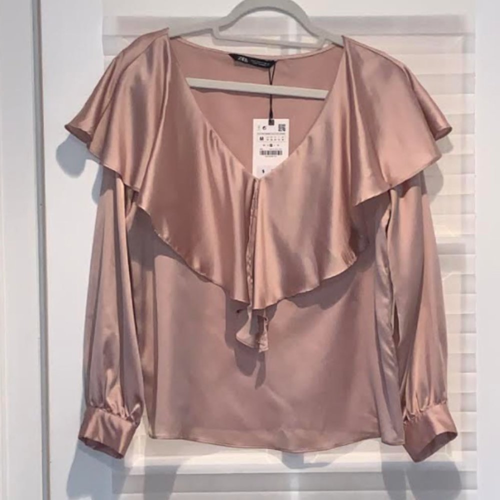 Zara Long Sleeve Blouse